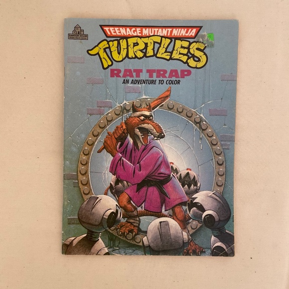 Teenage Mutant Ninja coloring book. - Picture 1 of 6